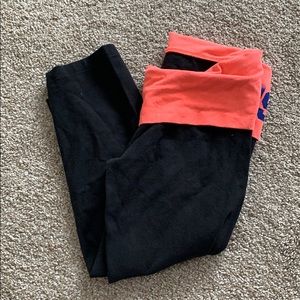 Victoria Secret PINK NY Mets Cropped Leggings
